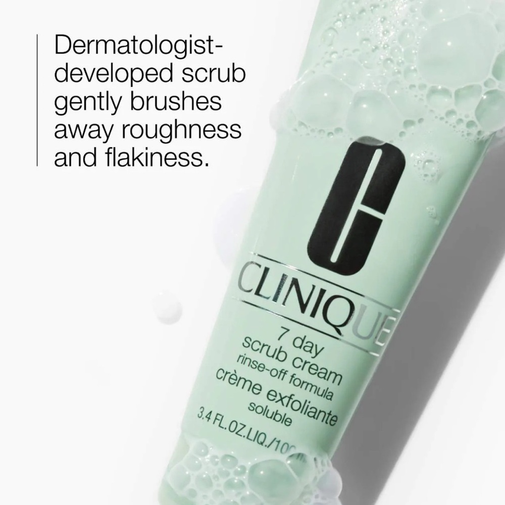 CLINIQUE 7 DAY SCRUB CREAM 3.4 fl oz
